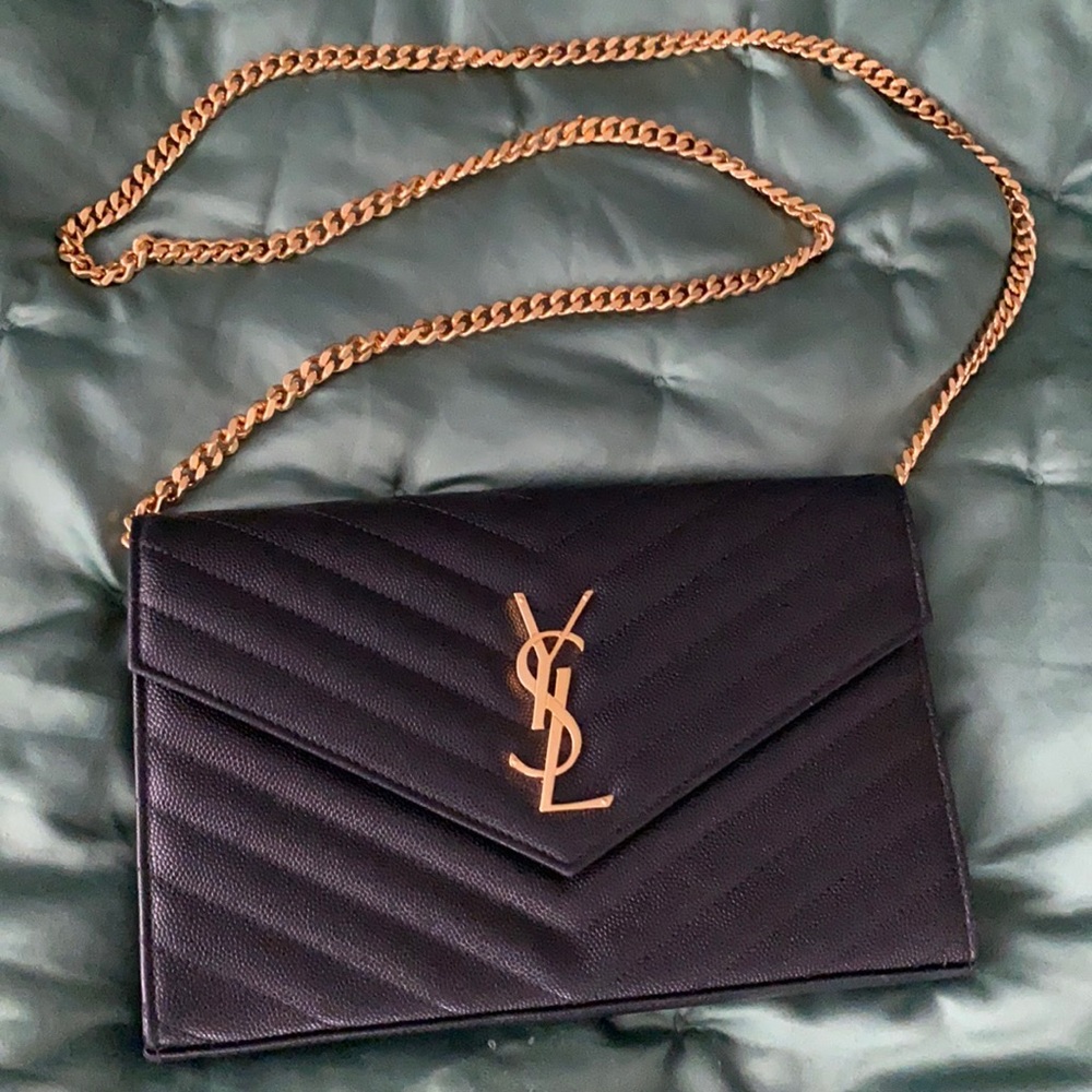 Ysl chain wallet